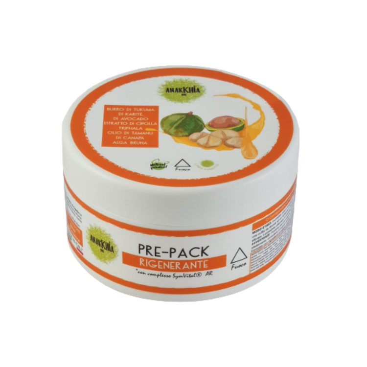 Impacco Pre Shampoo Capelli Rigenerante Bio - Pre-Pack Fuoco 200 ml - Anarkhia B