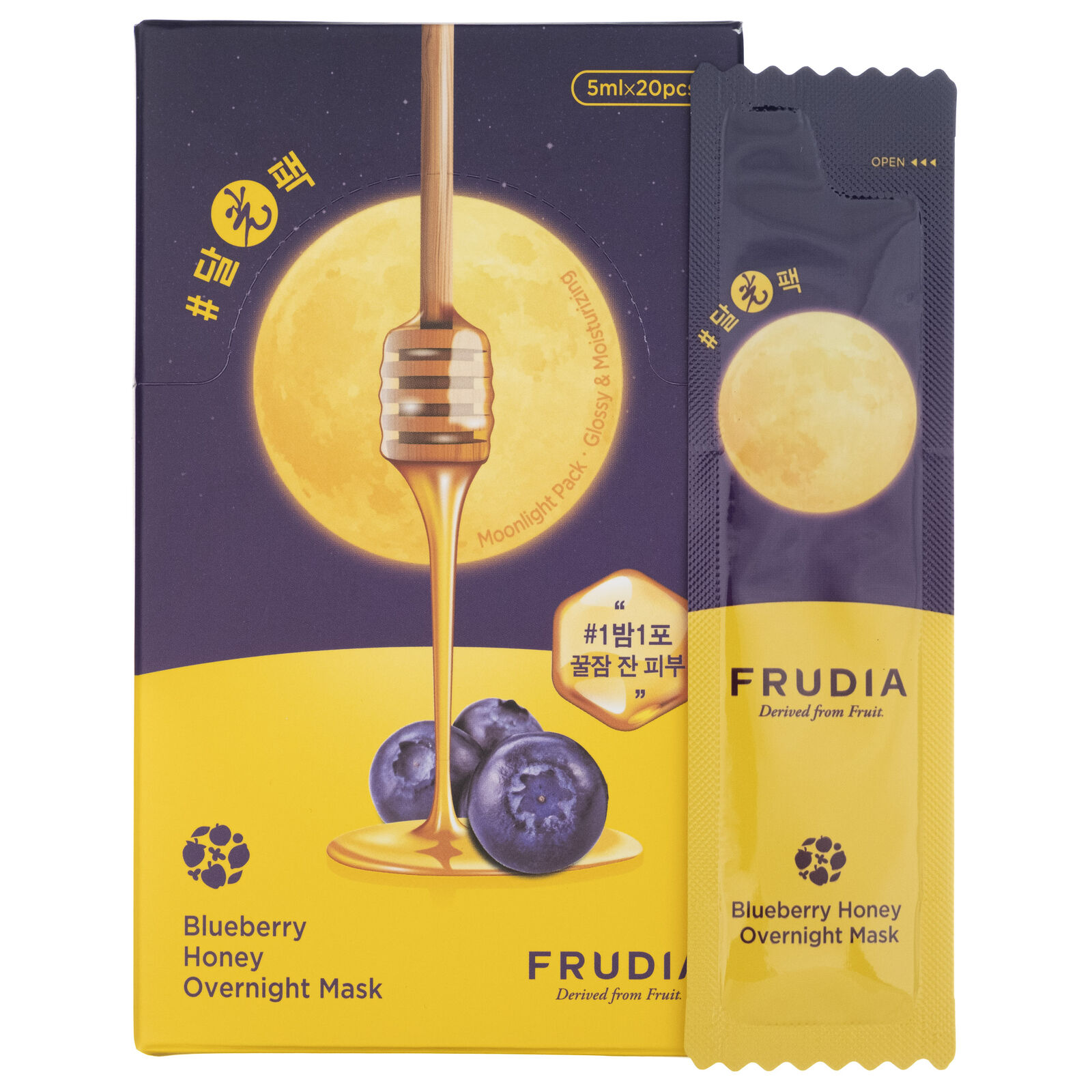 Frudia Maschera notte idratante, frutti di bosco e miele, 20 pezzi