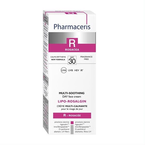 Pharmaceris R LIPO-ROSALGIN Crema Lenitiva Acne Rosacea Anti-Arrossamento SPF...