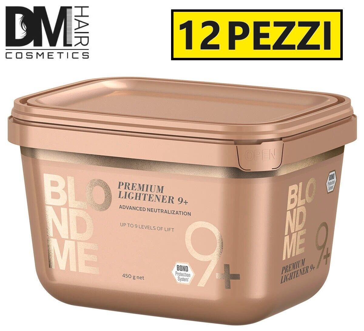 Schwarzkopf BLONDE ME BlondMe Polvere Decolorante Premium Lightener 9+ 450gr