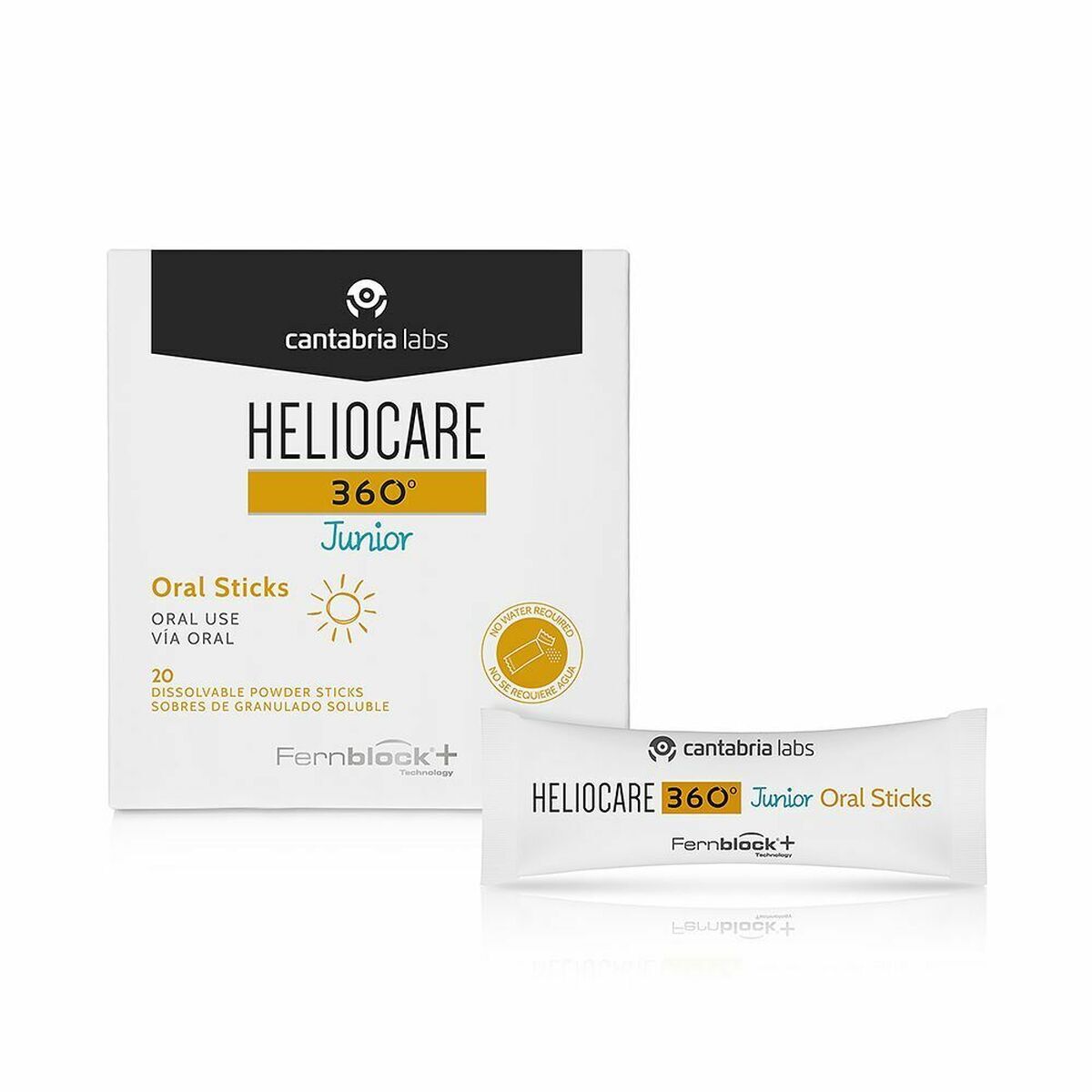Protezione Solare Per Bambini Heliocare 360° Junior [20 Unità]