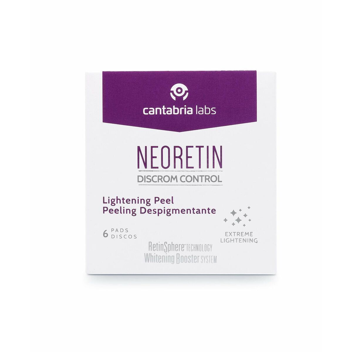 Esfoliante Viso Neoretin Neoretin Discrom Control [6 Unità]