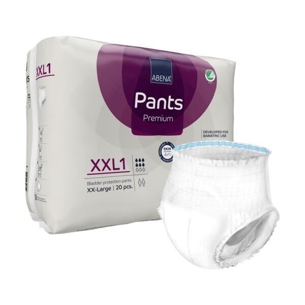 20 Pannoloni per Anziani Abena Pants Premium Pannoloni Mutandina XXL Livello 1