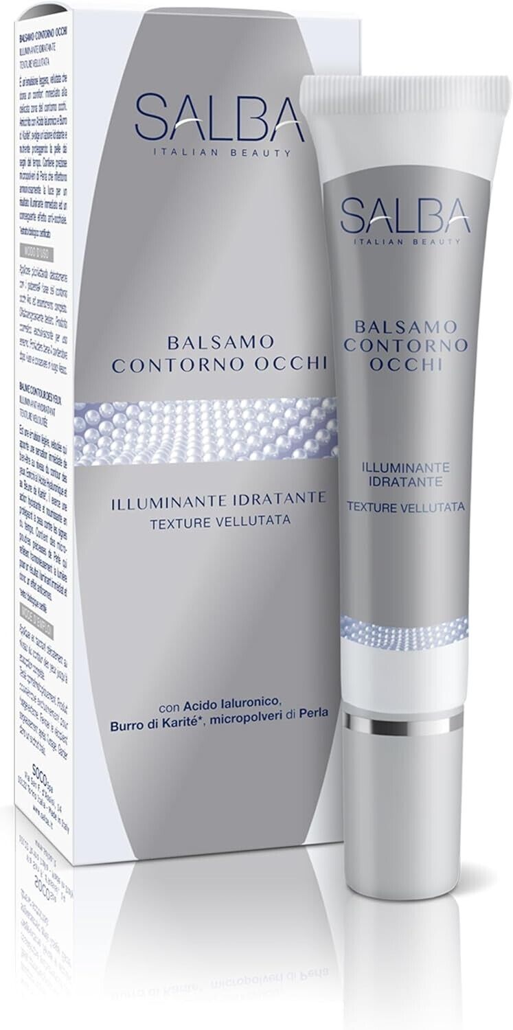 SALBA BALSAMO CONTORNO OCCHI ILLUMINANTE IDRATANTE TEXTURE VELLUTANTE ML.15