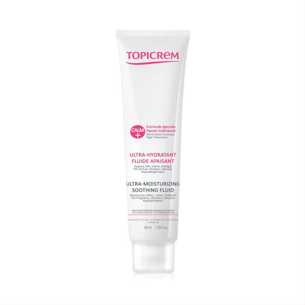 TOPICREM Calm+ UM Emulsione lenitiva per pelli sensibili irritabili 40 ml
