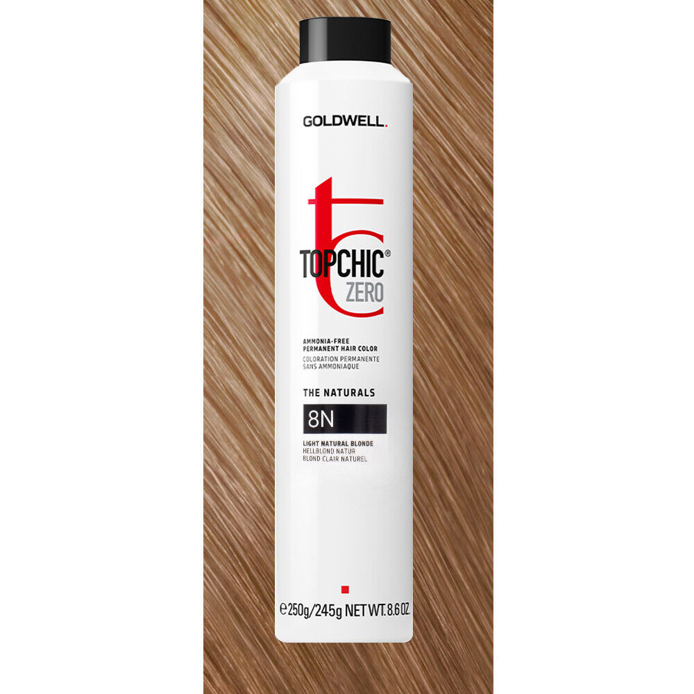 8N Topchic Zero Light Natural Blonde Can 250ml