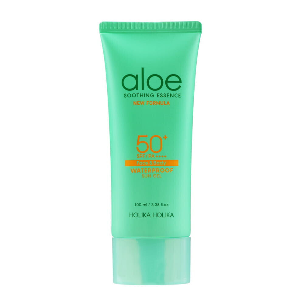 Holika Holika Aloe Gel Solare Impermeabile SPF50+ Crema Estiva Abbronzante Viso