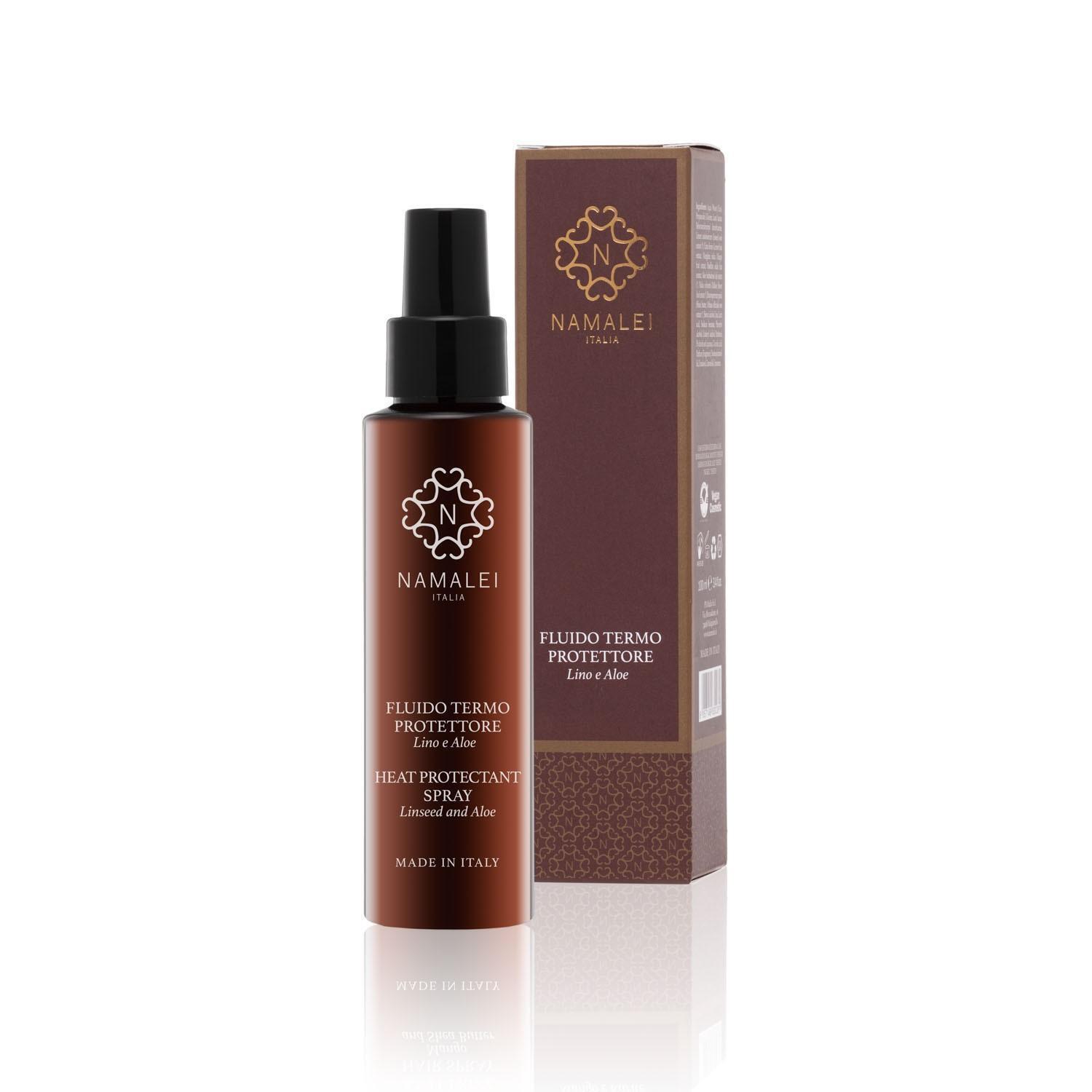 NAMALEI - Fluido Termoprotettore Lino e Aloe 100ml