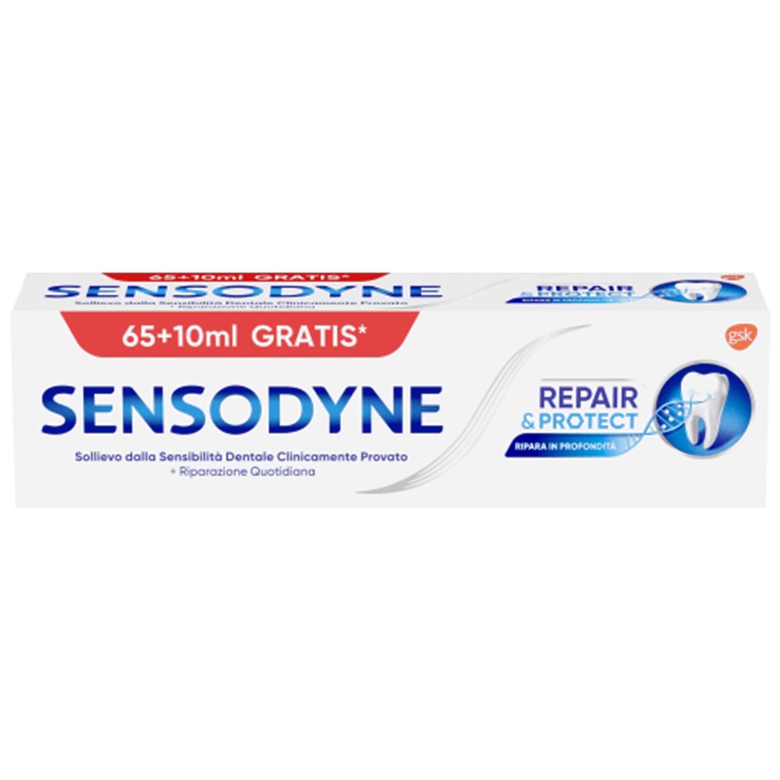 SENSODYNE DENTIFRICIO PER DENTI RIPARA E PROTEGGI - 75 ML
