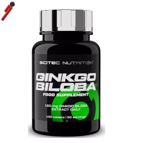 Scitec Nutrition, Ginkgo Biloba, 100 Cps. Ginco Antiossidante
