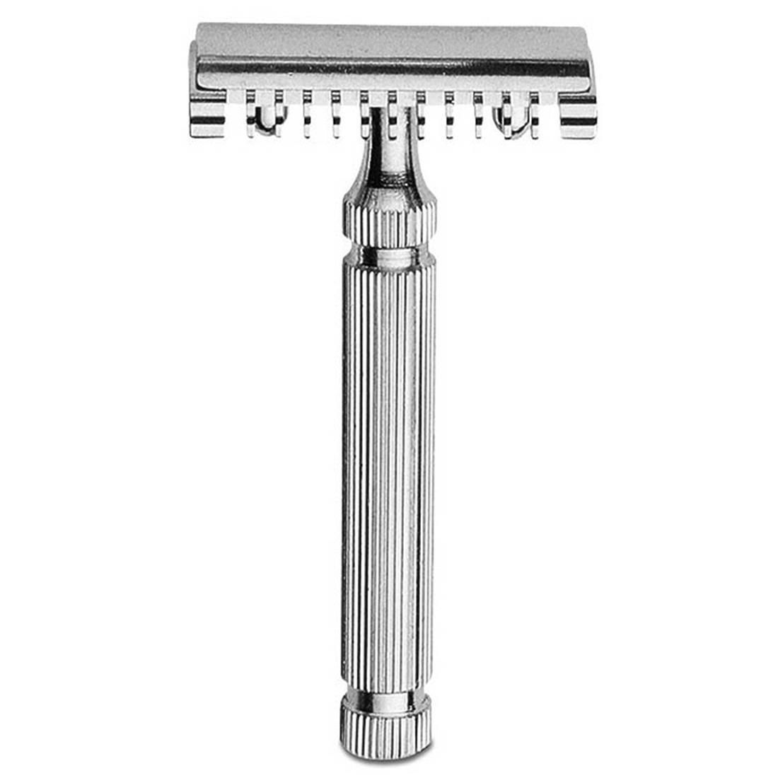 RASOIO DI SICUREZZA FATIP PICCOLO NICHELATO PETTINE APERTO 42100 SAFETY RAZOR