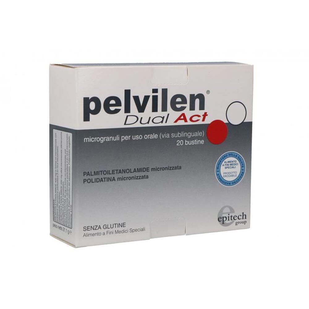 Epitech Pelvilen Dual Act Integratore Alimentare, 20 Bustine