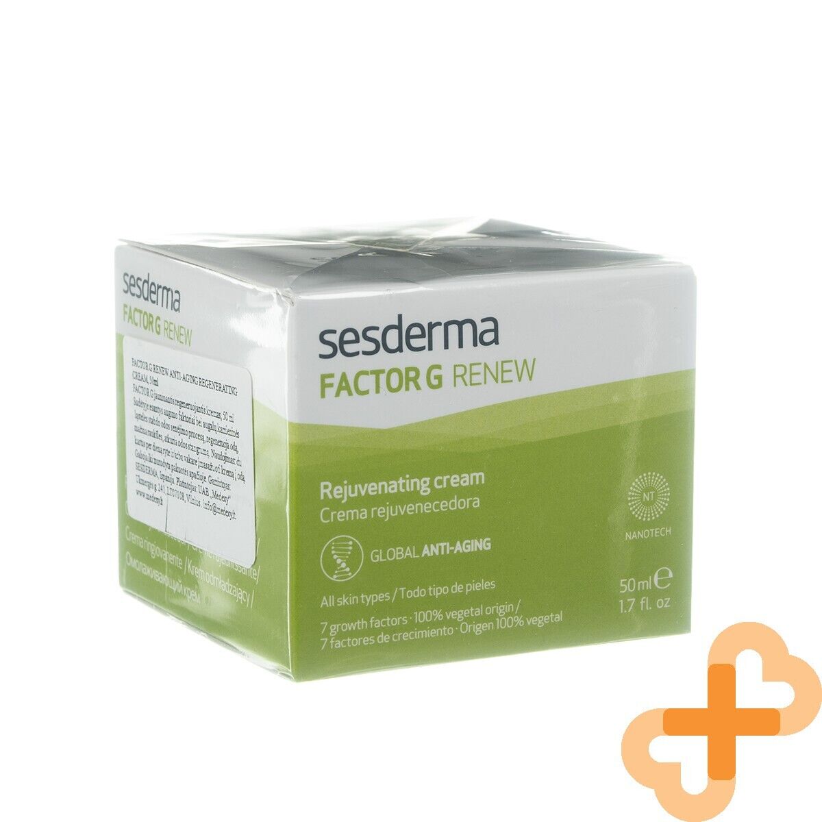 SESDERMA FACTOR G Crema Viso Ringiovanente Antietà 50 ml Tutti i tipi di pelle