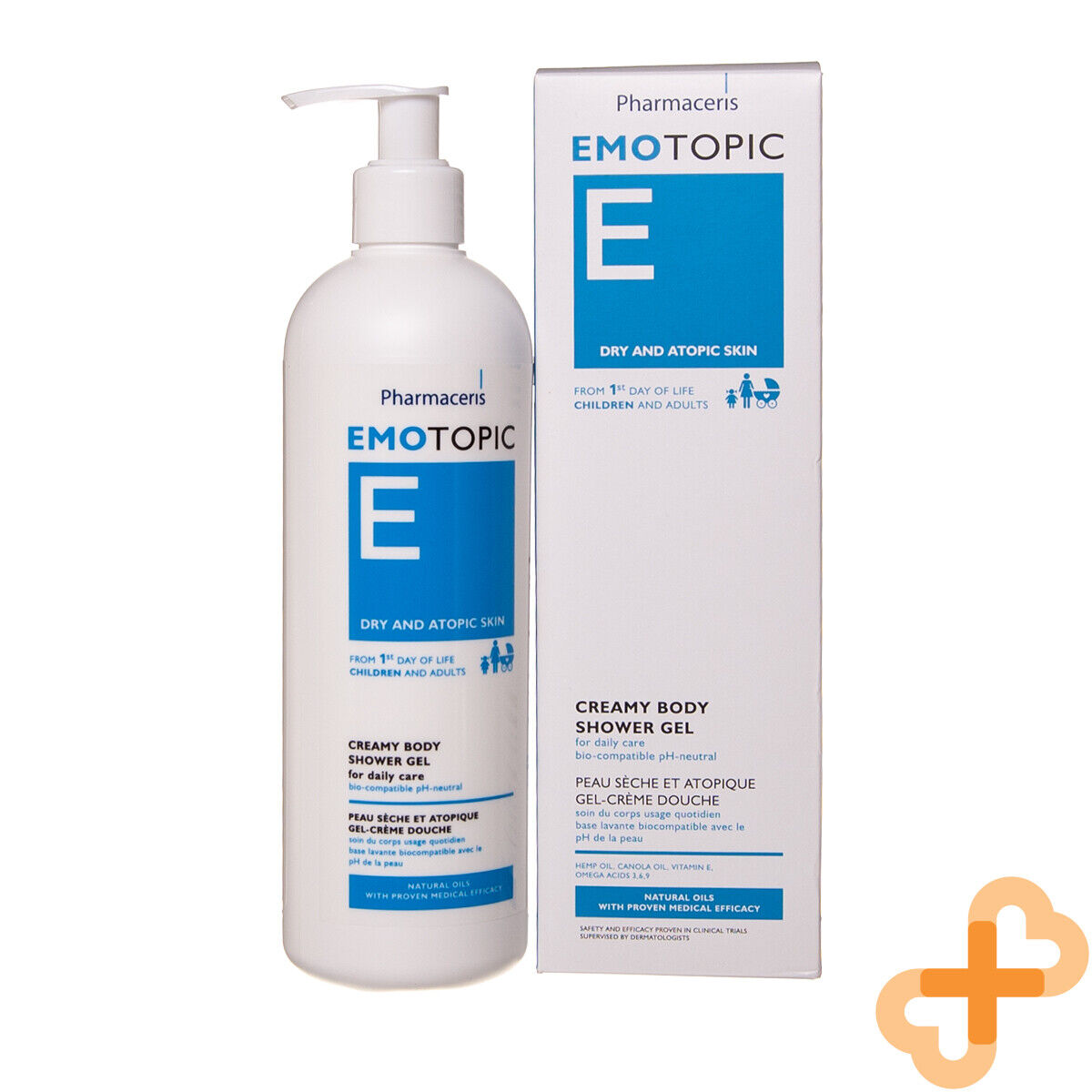 Pharmaceris Emotopic Dry Atopic Skin Hydrating Creamy Body Shower Gel 400 ml