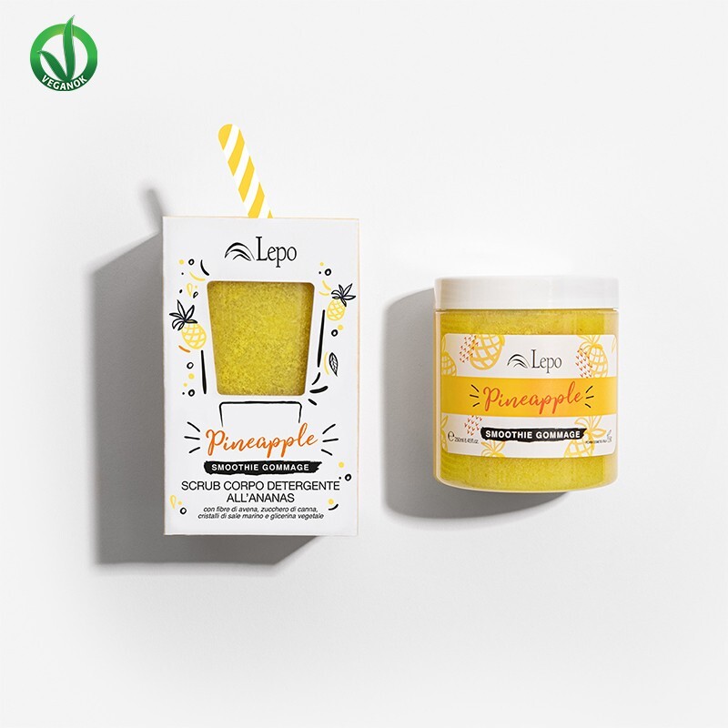 Scrub Corpo Detergente Ananas Smoothie Gommage 250ml Lepo