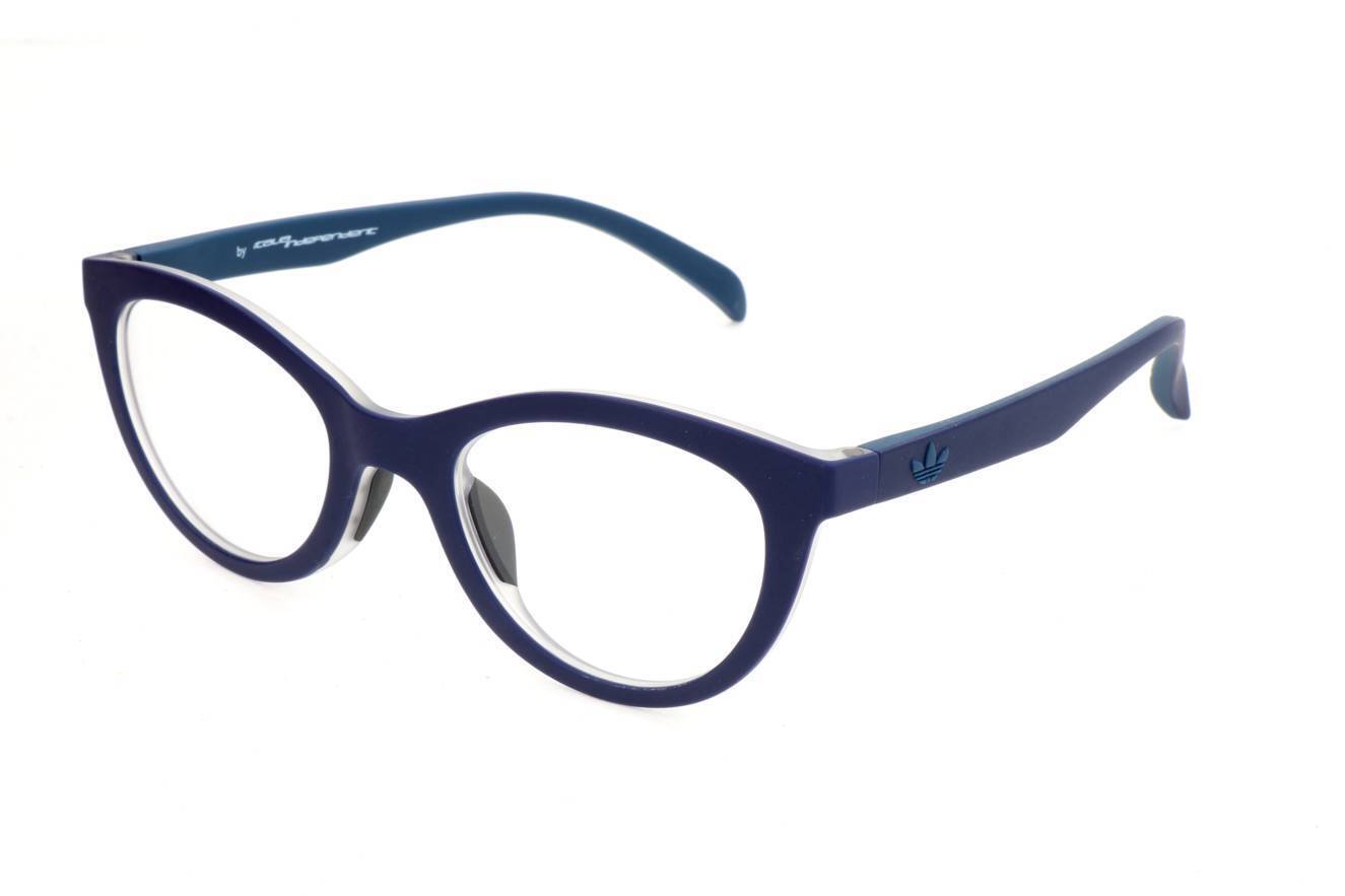 Occhiali da Vista Adidas AOR014O 025.000 DEEP BLUE AND WHITE 49/21/ Donna