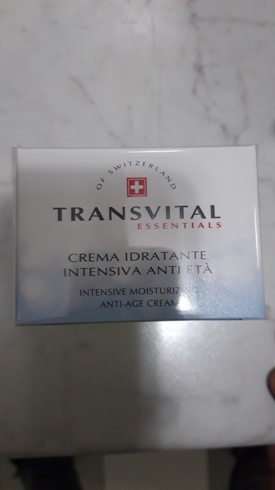 Transvital Essentials Crema Idratante Intensiva Anti Età Viso 50ml