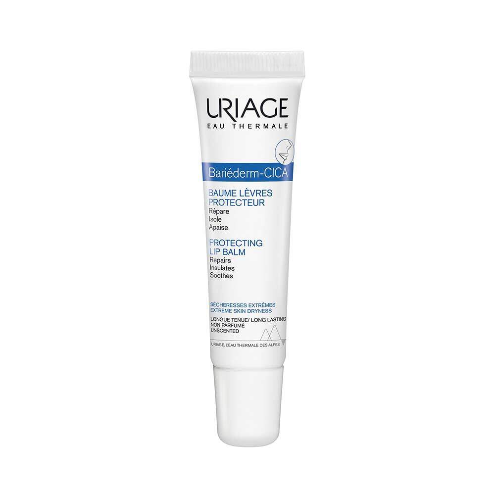 Uriage Bariéderm - Cica-Lèvres Balsamo Labbra Secche E Screpolate, 15ml