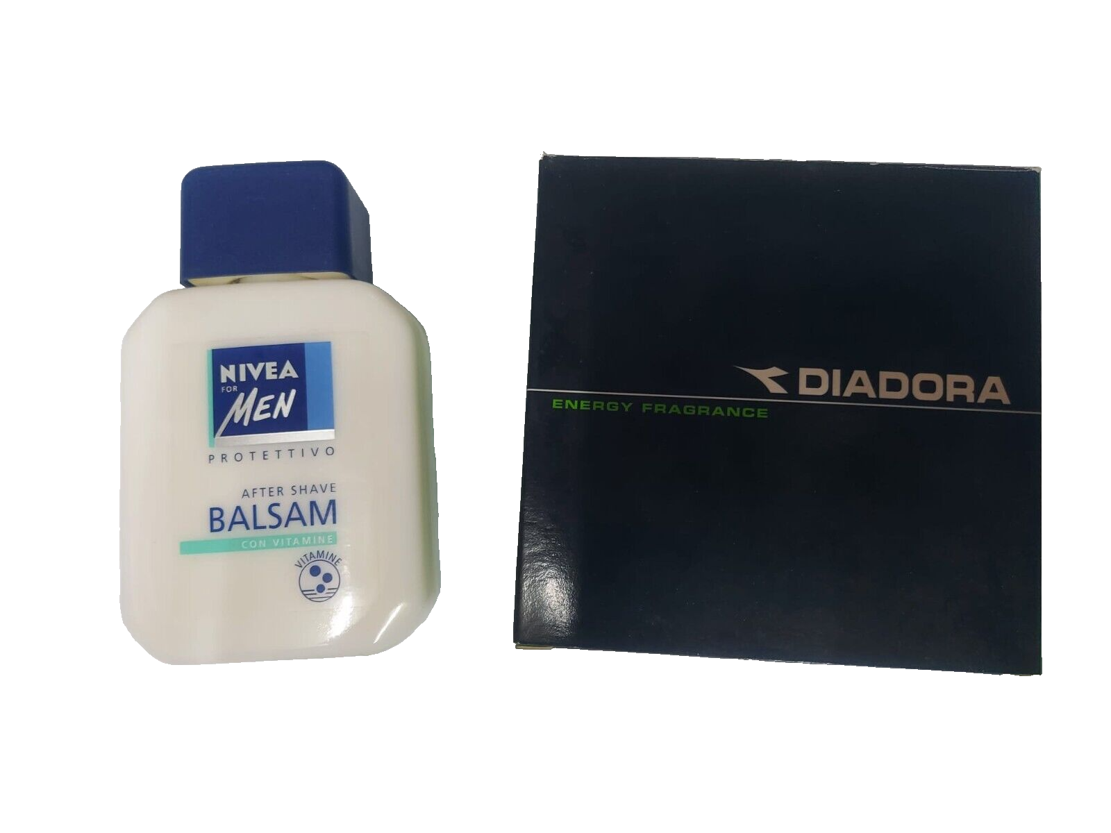 Diadora Energy Fragrance Eau De Toilette 100 ml Spray + Nivea Men balsam a.shave