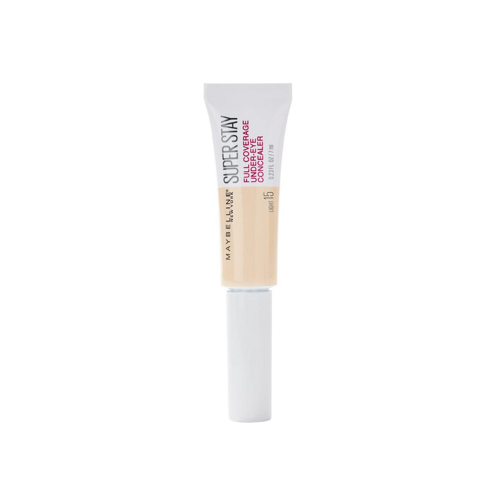 2 x Maybelline Superstay Full Coverage Under-Eye Concealer 6ml - 15 Light