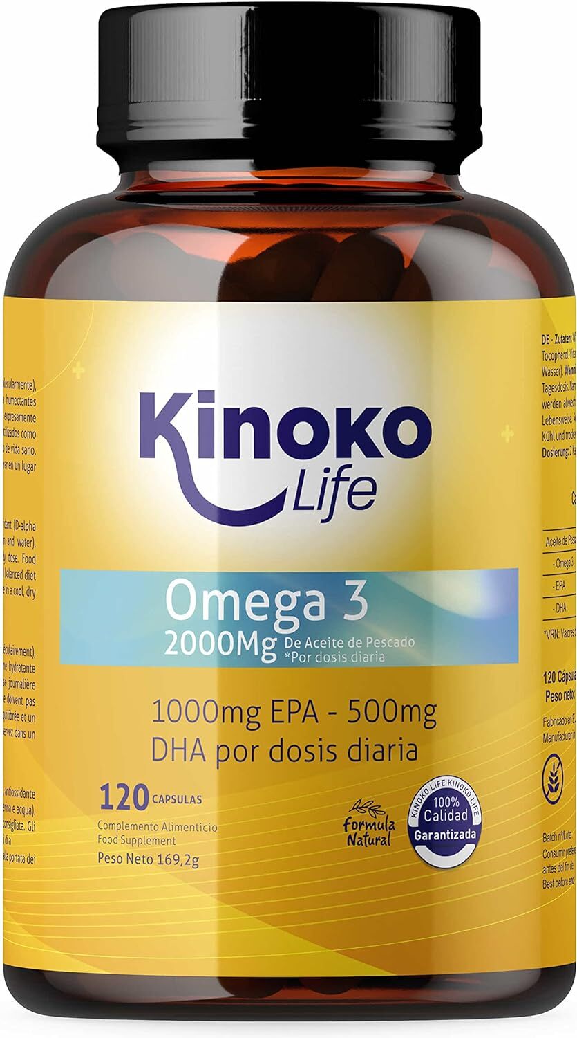 OMEGA 3 2000 mg EPA 1000 mg DHA 500 | 120 Capsule | Pesce Selvatico |...