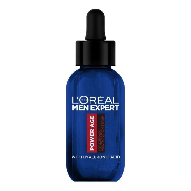 L'Oréal Paris Men Expert Power Age Serum con acido ialuronico per uomo, 30