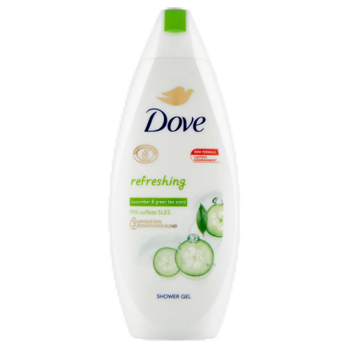 Dove Refreshing Shower Gel Cucumber & Green Tea Scent 250ml