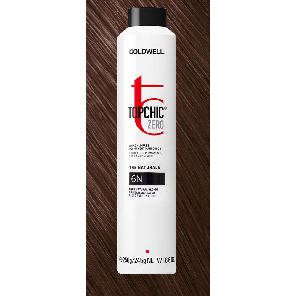 6N Topchic Zero Dark Natural Blonde Can 250ml