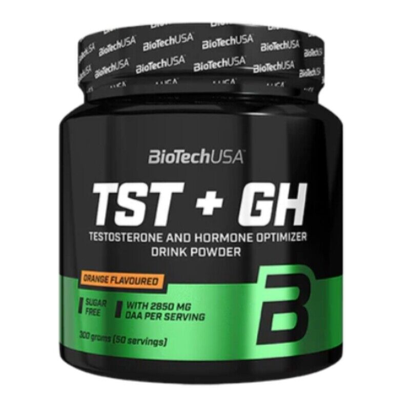 Biotech Usa TST+GH 300 gr AKG DAA glutammina zinco magnesio carnitina ornitina