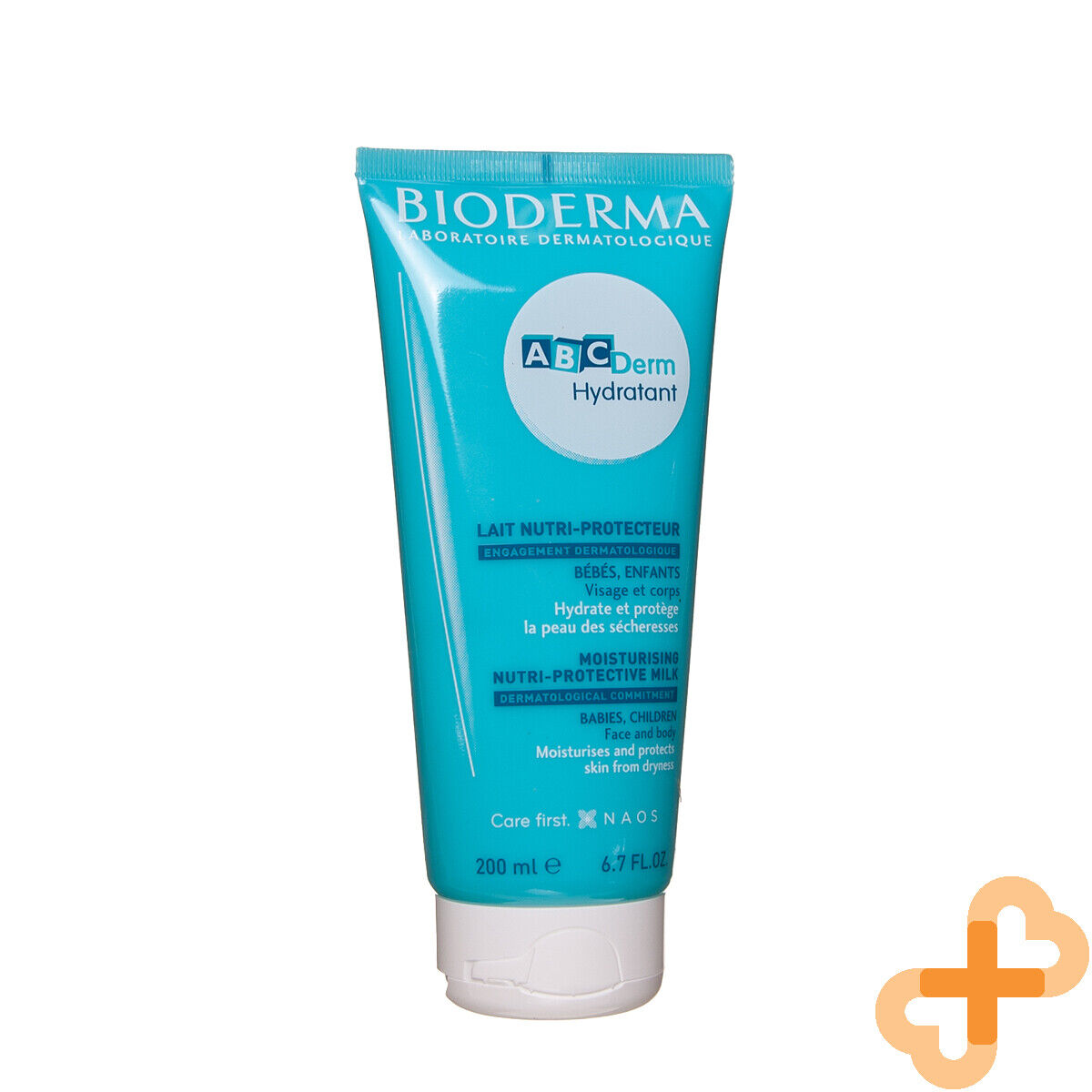Bioderma Abcderm Hydratant 200 ml idratante latte delicato cura bambini viso ...