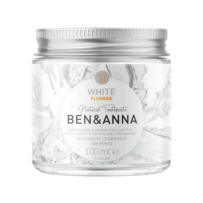 Ben&Anna PASTA DENTIFRICIA WHITE CON FLUORO 100 Ml