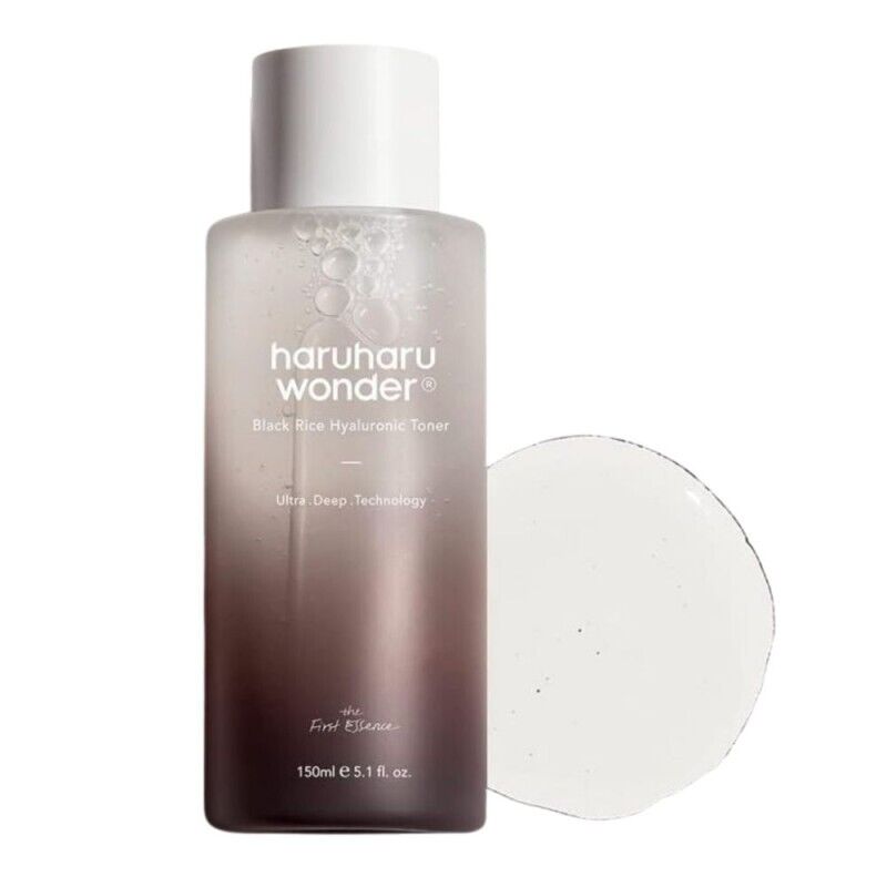 HaruHaru Wonder Tonico idratante al riso nero ialuronico, 150 ml