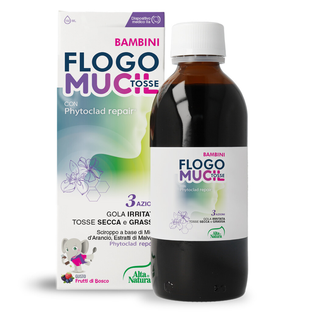 ALTA NATURA FLOGOMUCIL TOSSE BAMBINI 150 ML