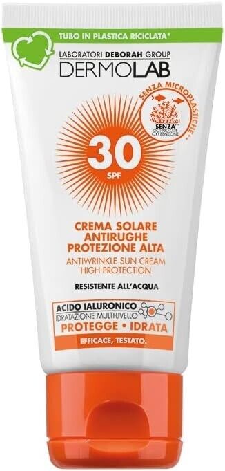 DERMOLAB CREMA SOLARE ANTIRUGHE ANTI MACCHIA PROTEZIONE MOLTO ALTA SPF 30