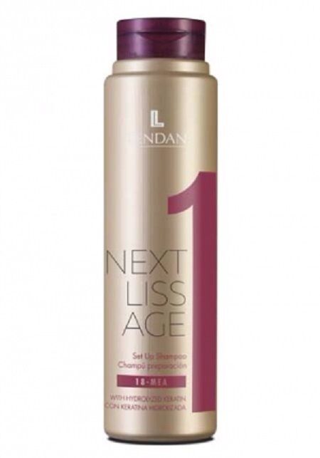 Lendan Next Liss Age Shampoo Preparazione Con Keratina 300 ML / 10.8 Fl.oz
