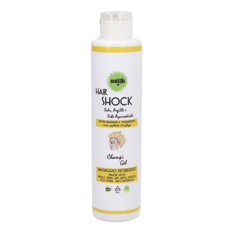 Shampoo Volumizzante Capelli Fini Bio Hair Shock Aria – Champi Gel 200 ml - Anar