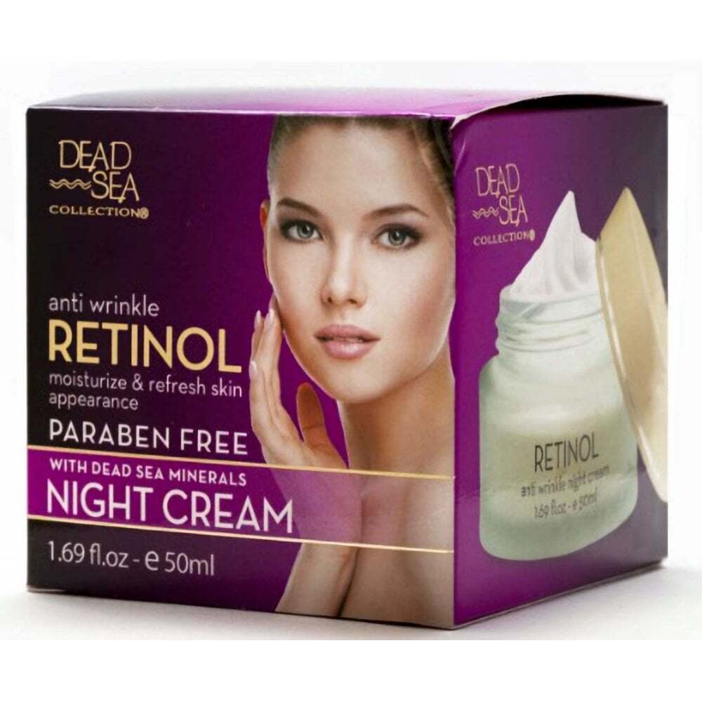 Dead Sea Collection Anti-Wrinkle Crema da Notte with Retinol - 50ml