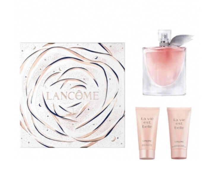 LANCOME LA VIE EST BELLE EDP50ML+BODY LOTION 50ML+SHOWER GEL 50ML SET REGALO