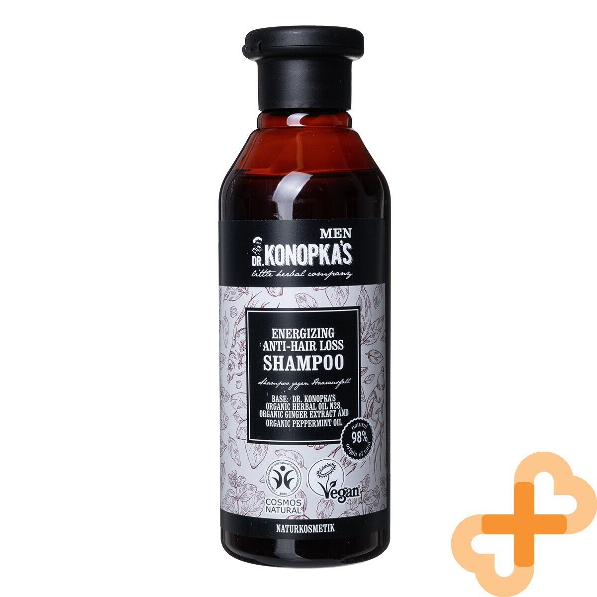 DR. KONOPKA'S Men Energizing Anti-Hair Loss Shampoo 280 ml Vegan