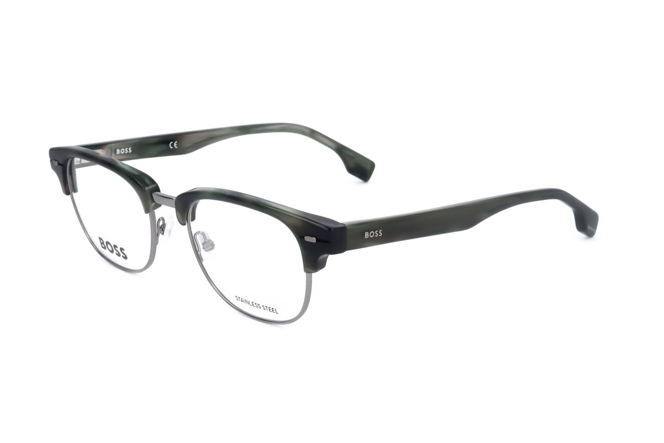 Occhiali da Vista Hugo Boss BOSS 1382 XYG RUTHENIUM GREEN HORN 50/19/ Uomo