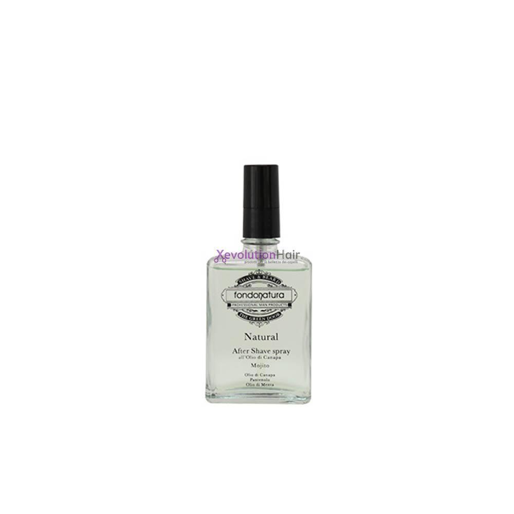 Fondonatura Natural After Shave Spray  Black Afgano alcolico 100ml