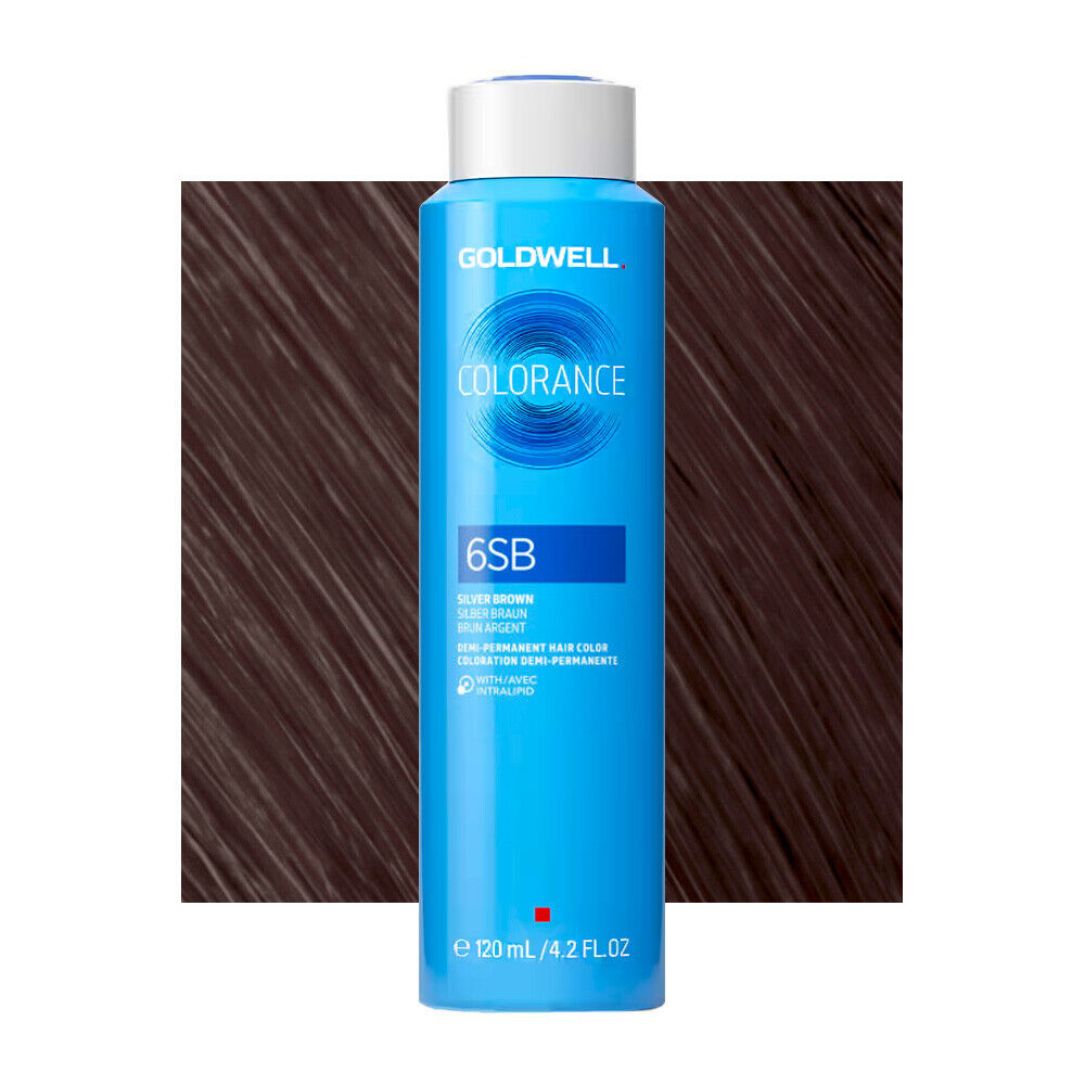 6SB Castano argento Goldwell Colorance Cool browns can 120ml