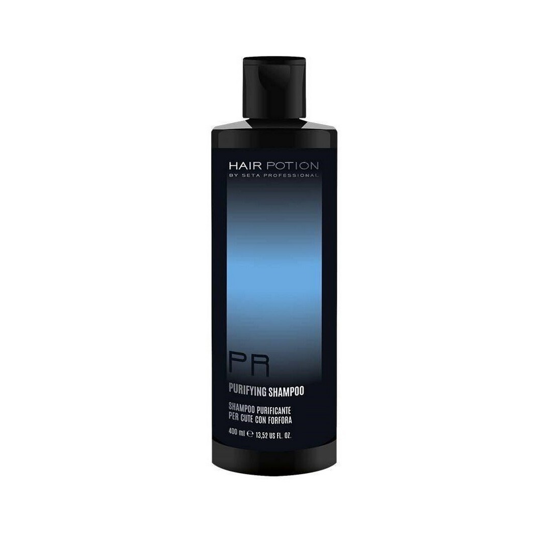 Shampoo purificante per cute e capelli con forfora 400 ml Hair potion 00102