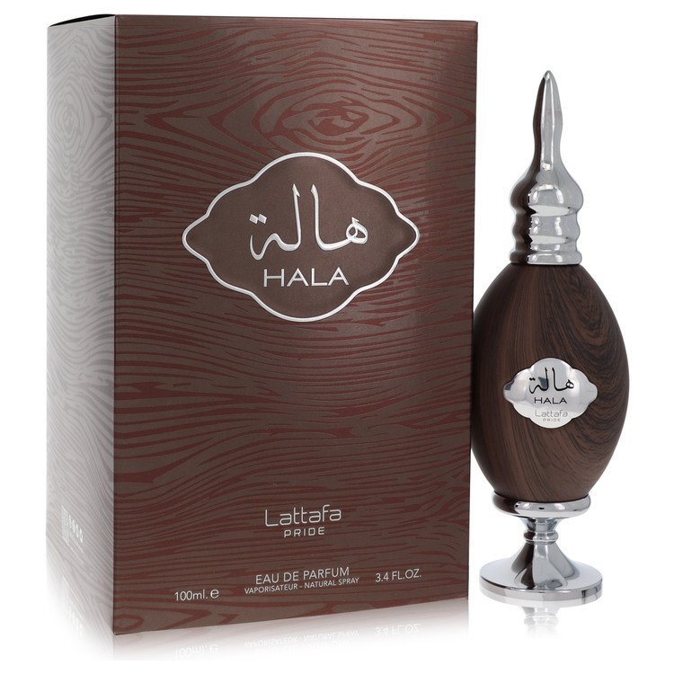 Lattafa Pride Hala Silver by Lattafa Eau De Parfum Spray 3.4 oz / e 100 ml [Men]