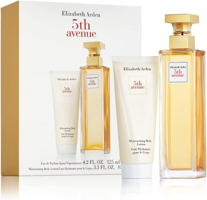 Elizabeth Arden - 5th Avenue, Set regalo donna:Eau de Parfum 125 ml + Crema Corp