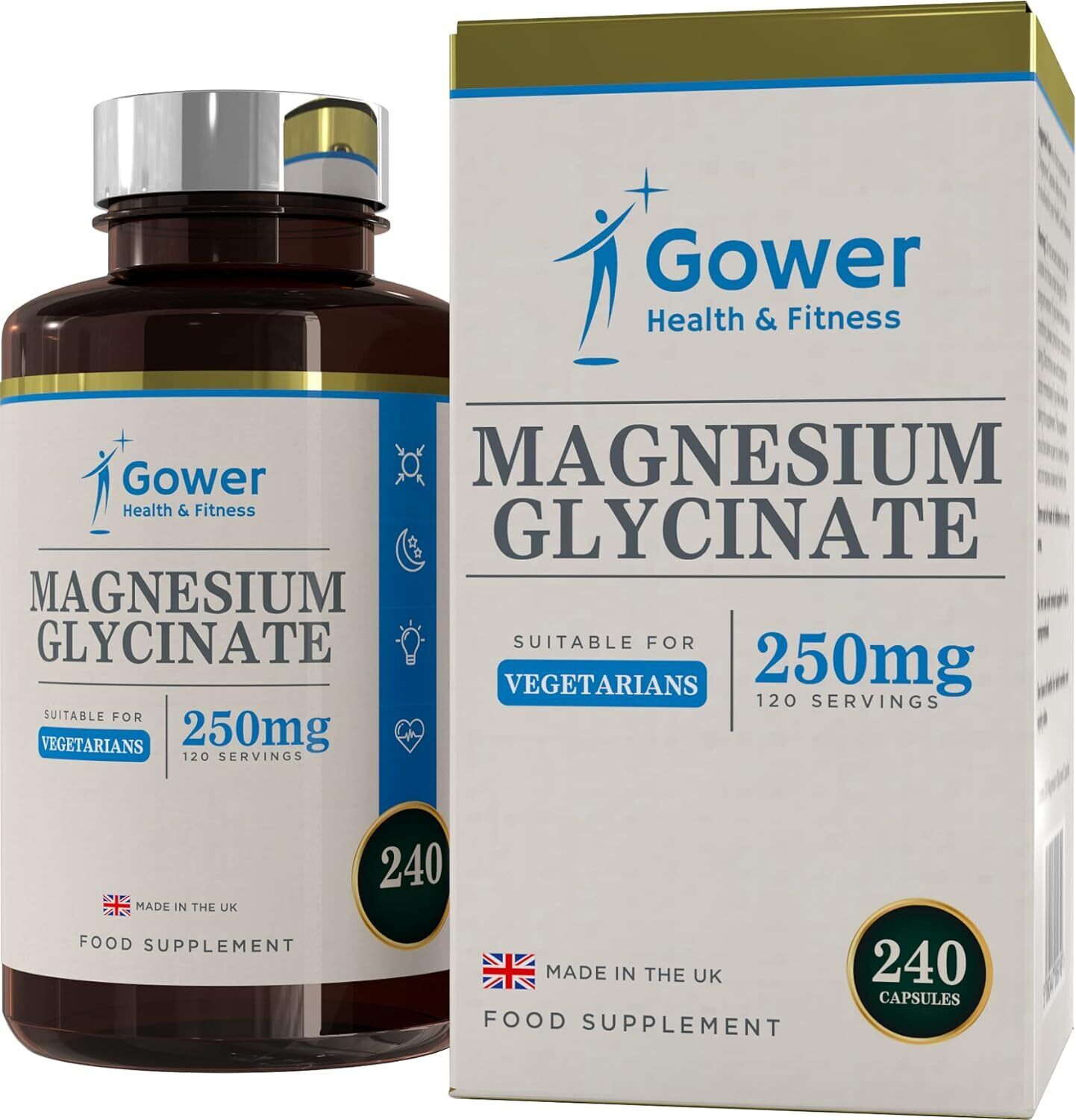 GH Magnesio Bisglicinato Magnesio Glicinato Capsule 250mg Magnesio Elementare