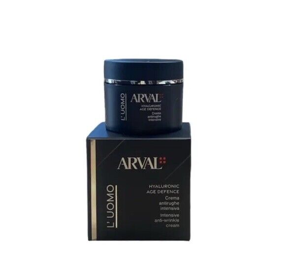 ARVAL  L’UOMO HYALURONIC AGE DEFENCE CREMA ANTIRUGHE INTENSIVA 50ml