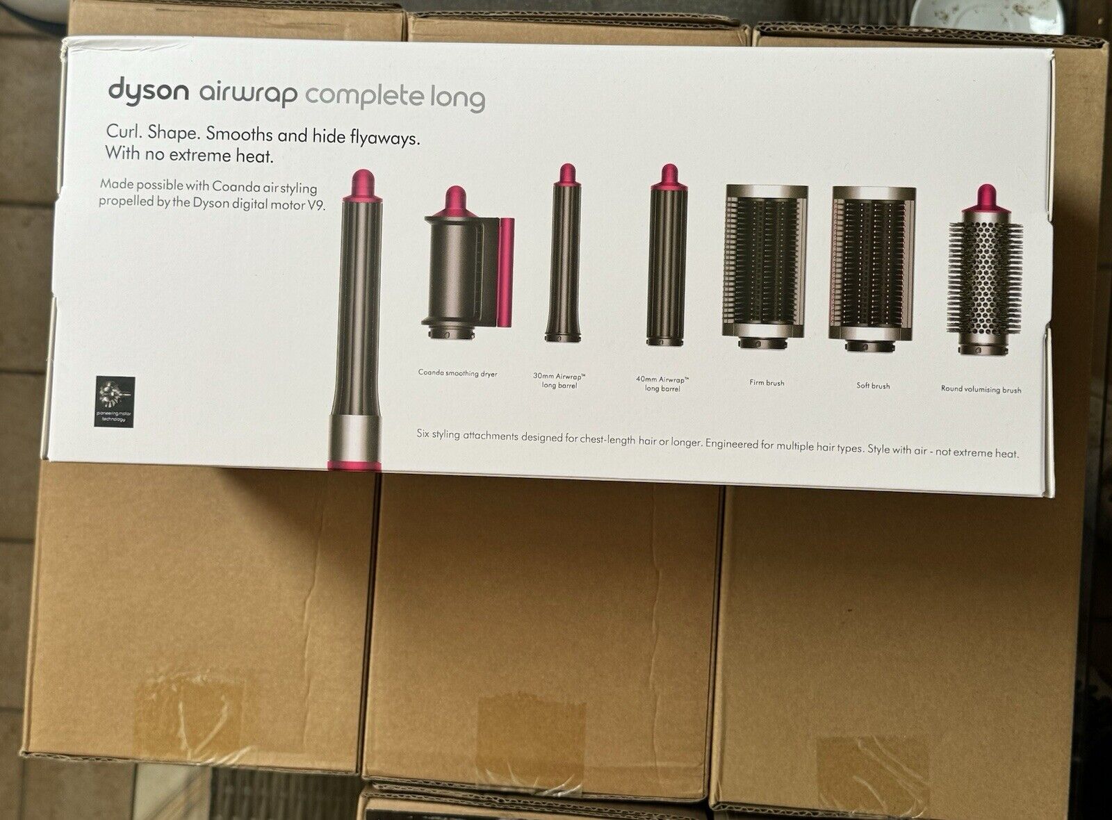Dyson HS05 Airwrap Direct Long 1300W Multi Styler per Capelli Nuovo