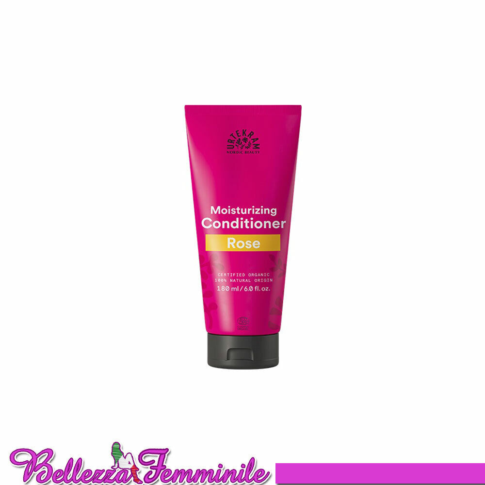 Balsamo BIO alla Rosa per Capelli Normali 180ml - Urtekram