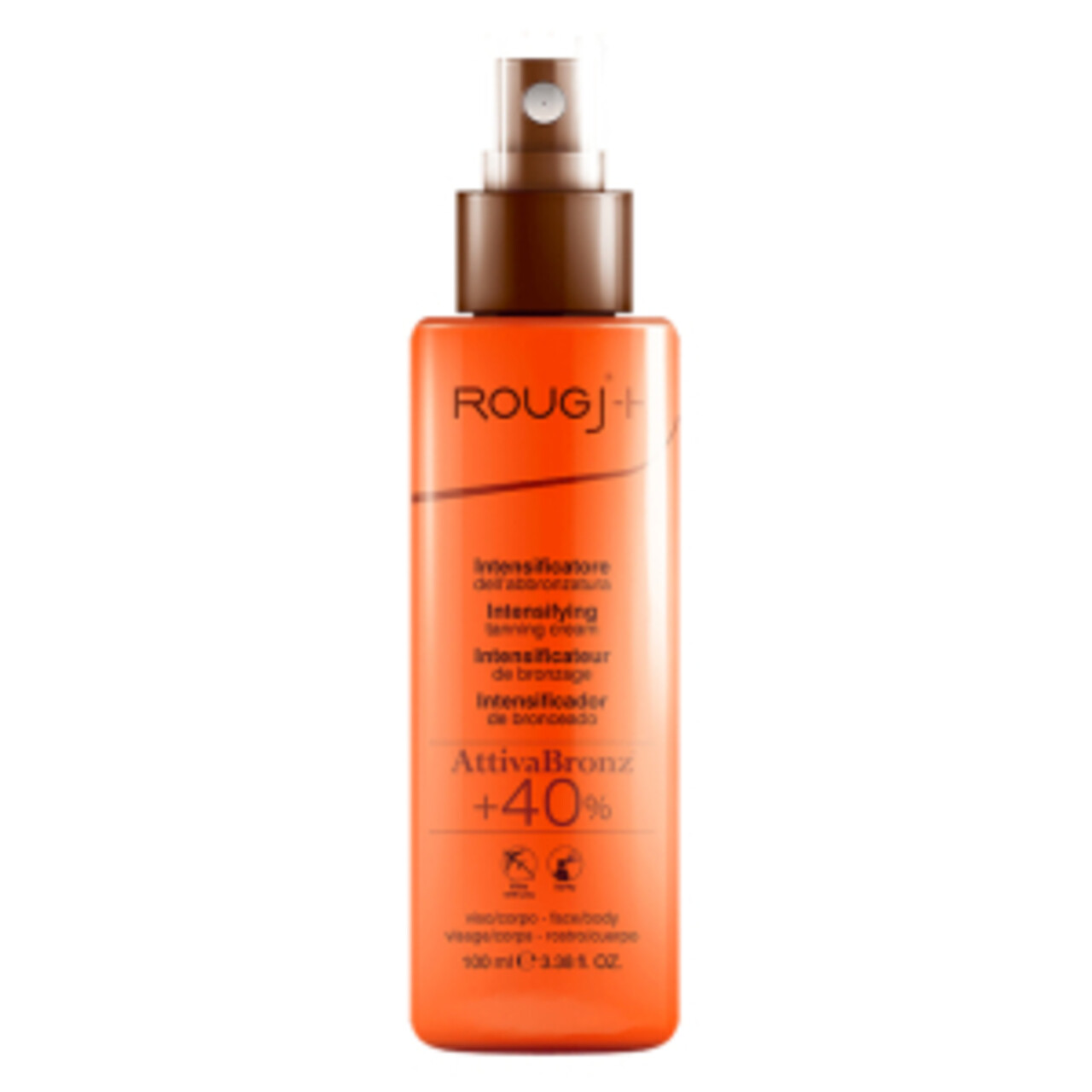 Rougj Attiva Bronz+40% Spray Flacone 100 Ml